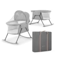 KINDERKRAFT Kiságy 3in1 Lovi Grey